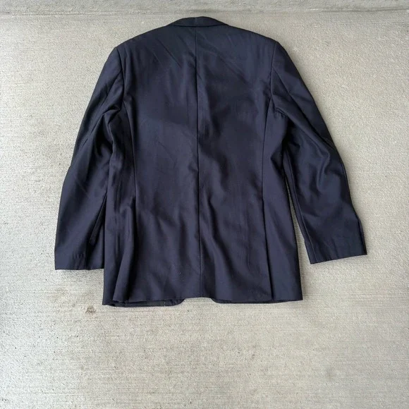 daniel fletcher men's two button wool suit blazer jacket size 50